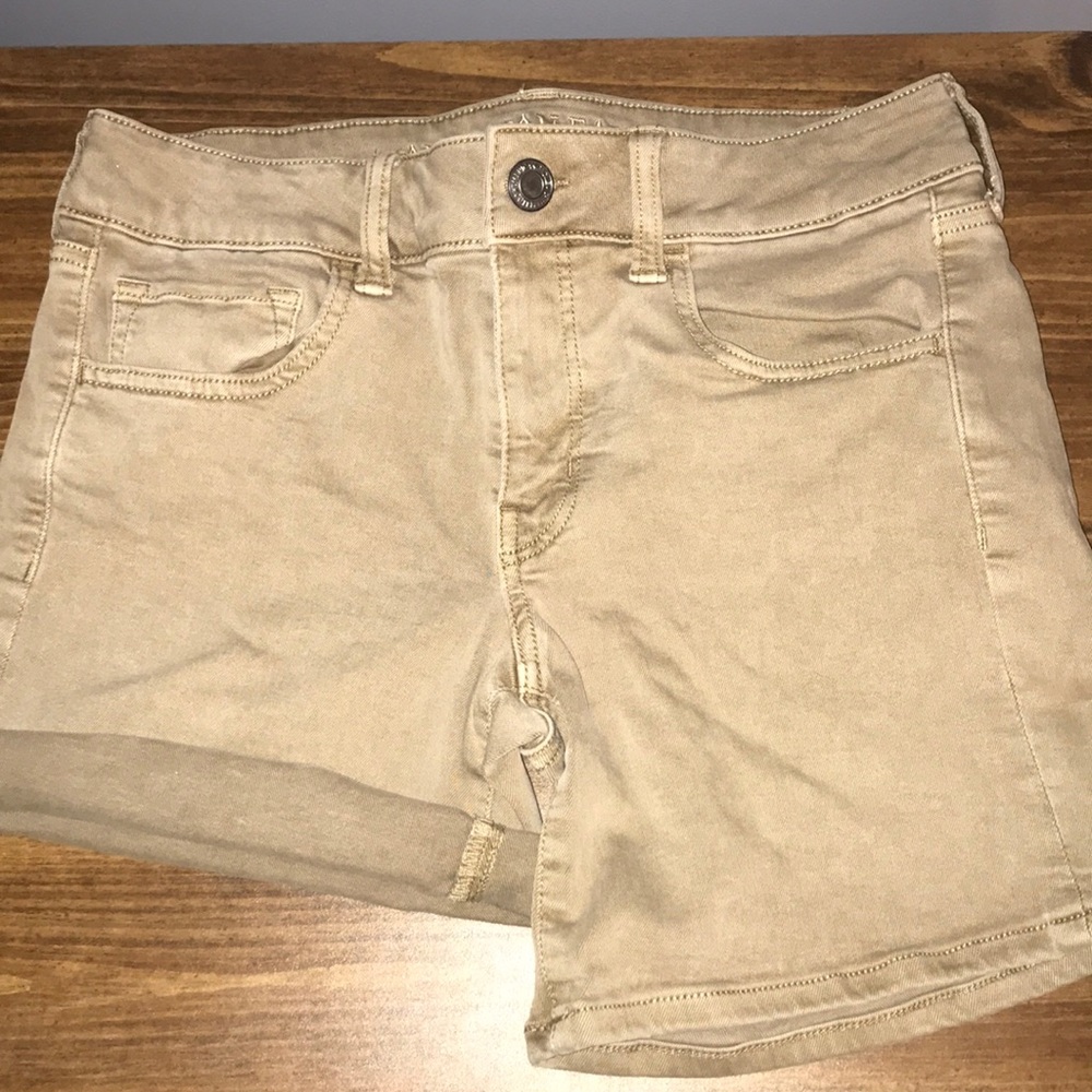 American Eagle Khaki Shorts
